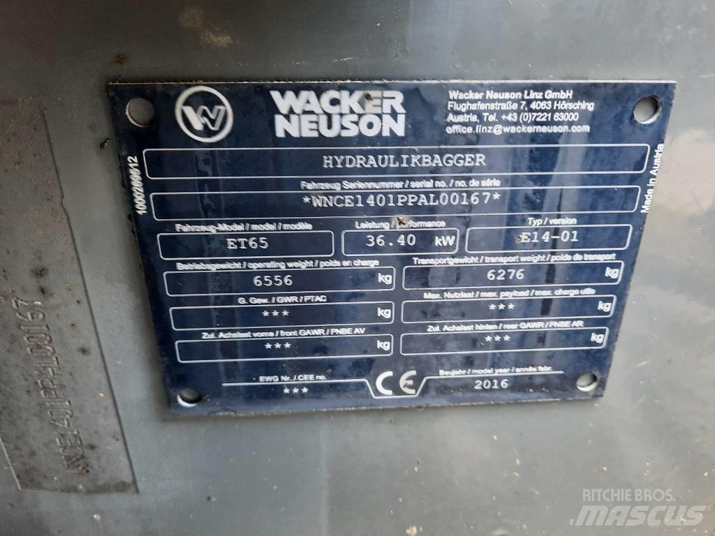 Wacker Neuson ET 65 Mini excavatoare < 7t