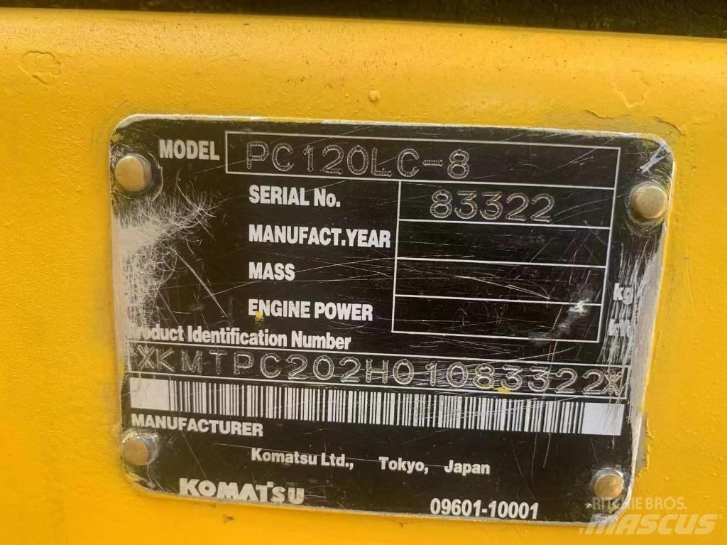 Komatsu PC 120-8 Excavatoare 7t - 12t