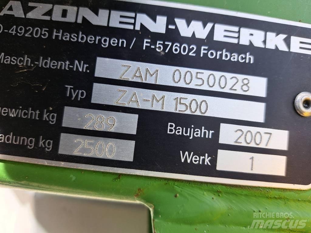 Amazone ZA-M 1500 Împrastierea mineralelor