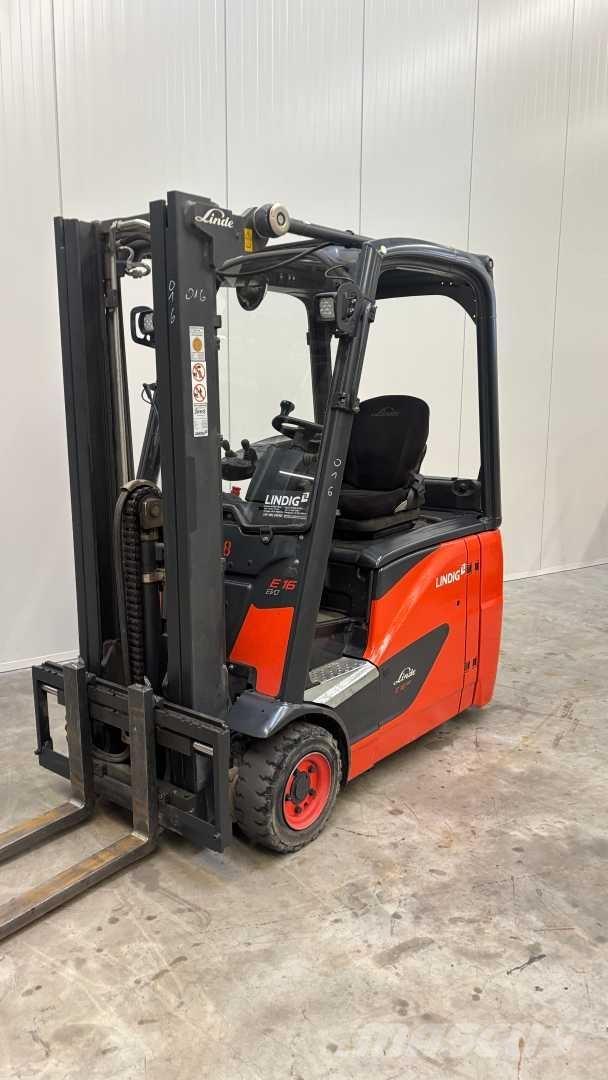 Linde E16H Stivuitor electric