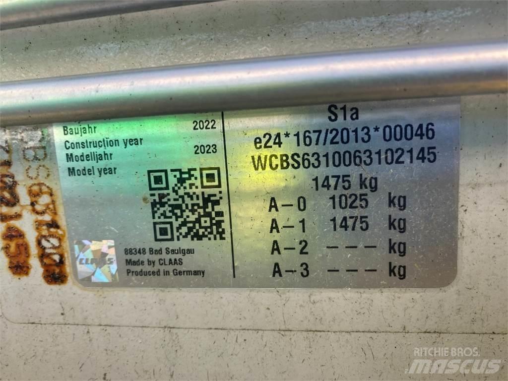 CLAAS VOLTO 1300 T Greble