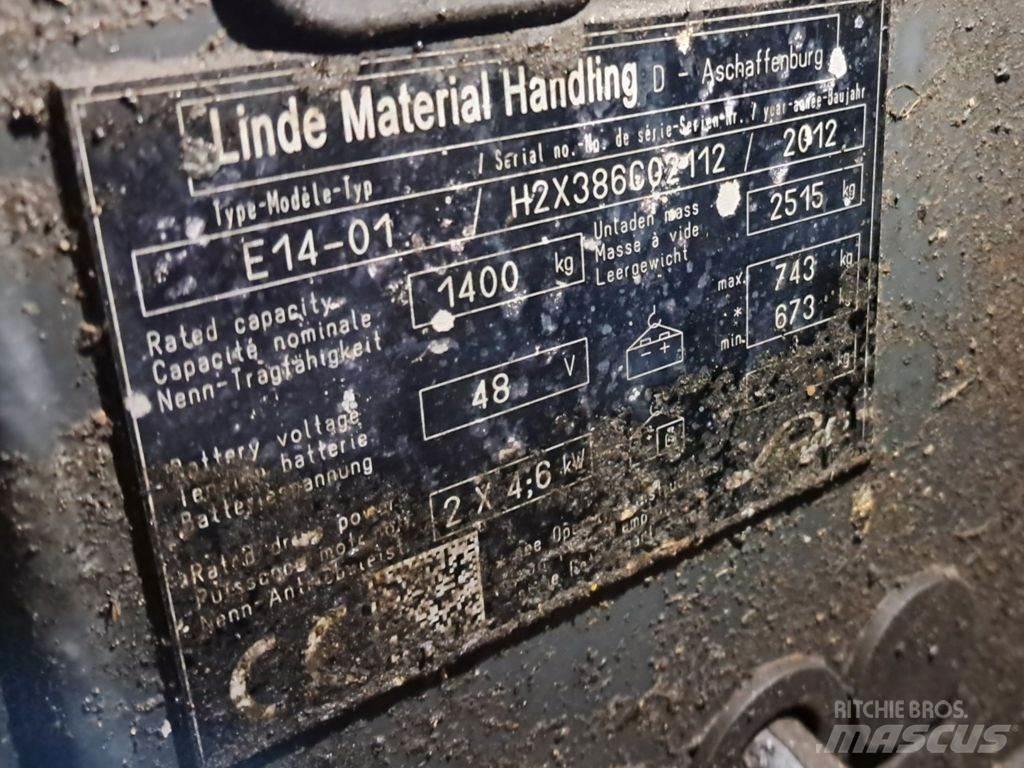 Linde E14-01 Stivuitor electric