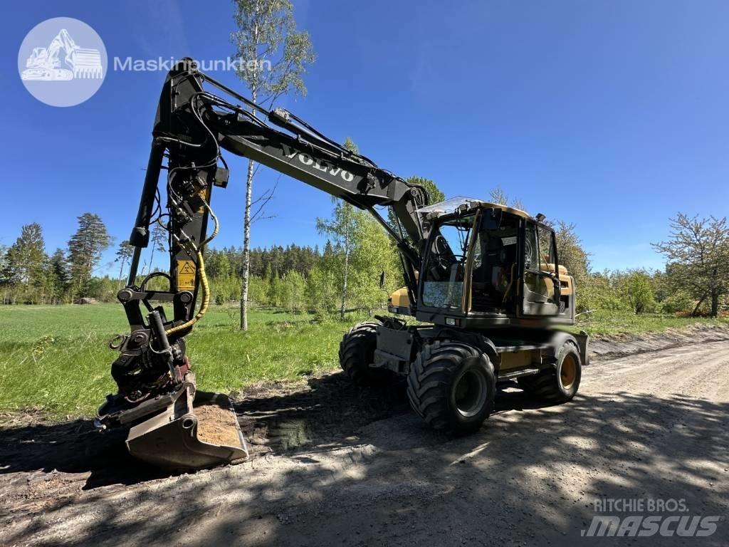 Volvo EW 140 D Excavatoare cu roti