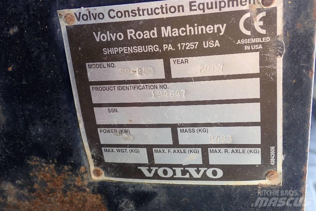 Volvo SD 25 D Compactoare monocilindrice