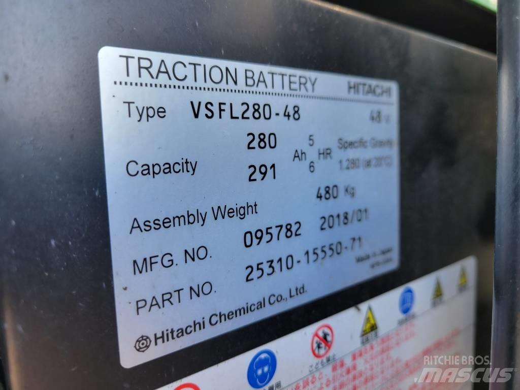 Toyota 8FBRS15 Stivuitor electric
