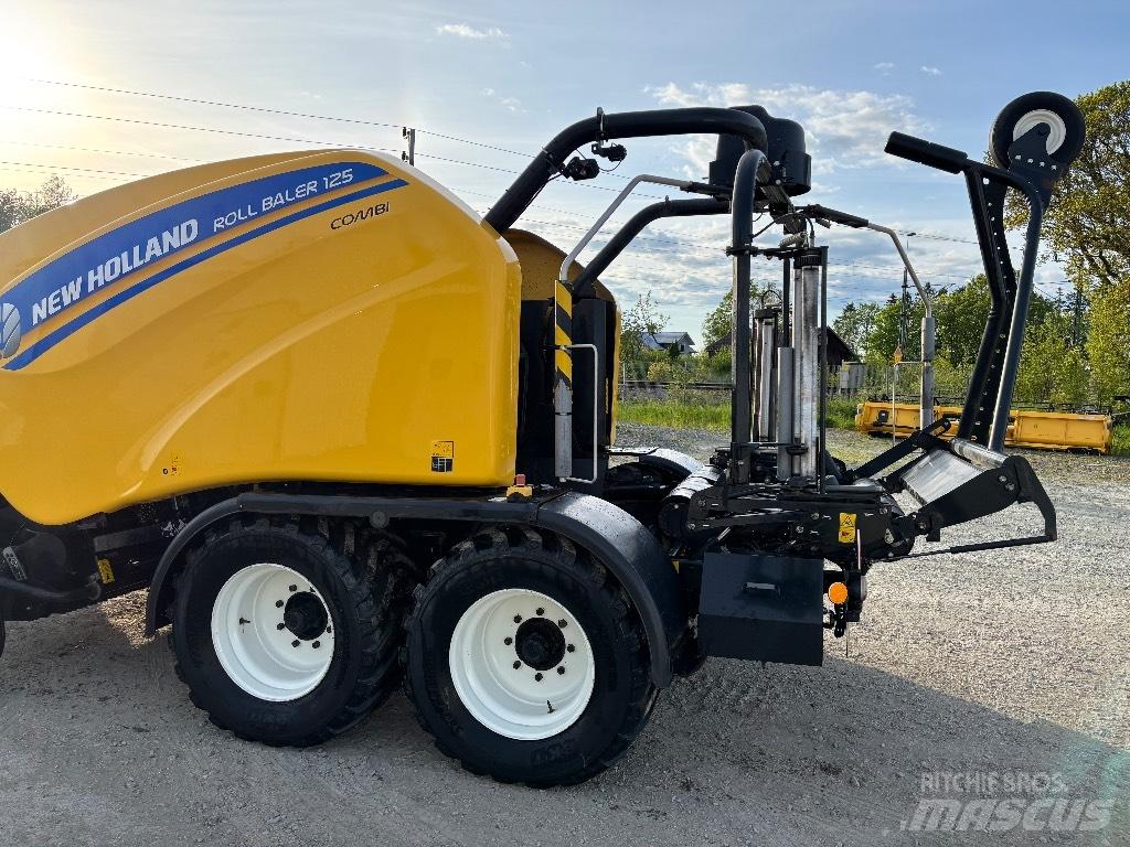 New Holland RB 125 Masina de balotat cilindric