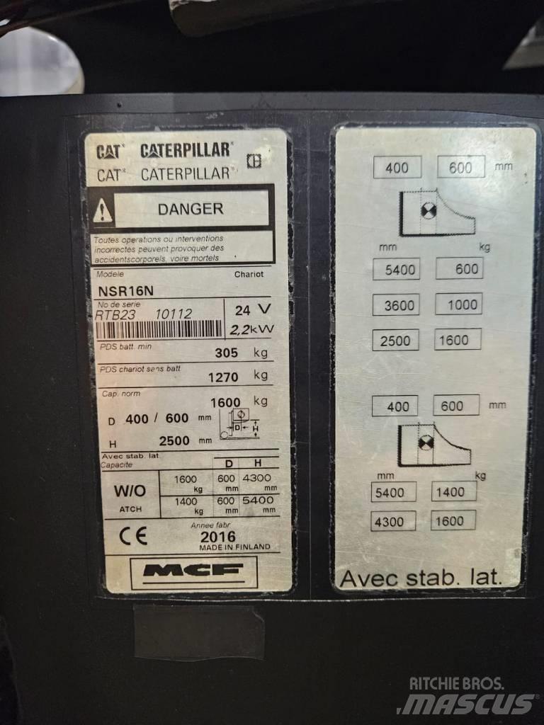 CAT NSR16N Transpaleti autopropulsanti