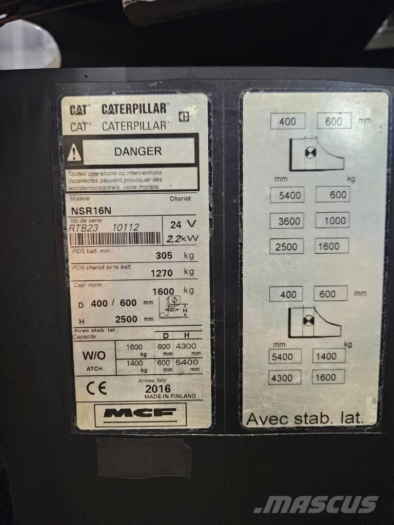 CAT NSR16N (Myyty) Transpaleti autopropulsanti