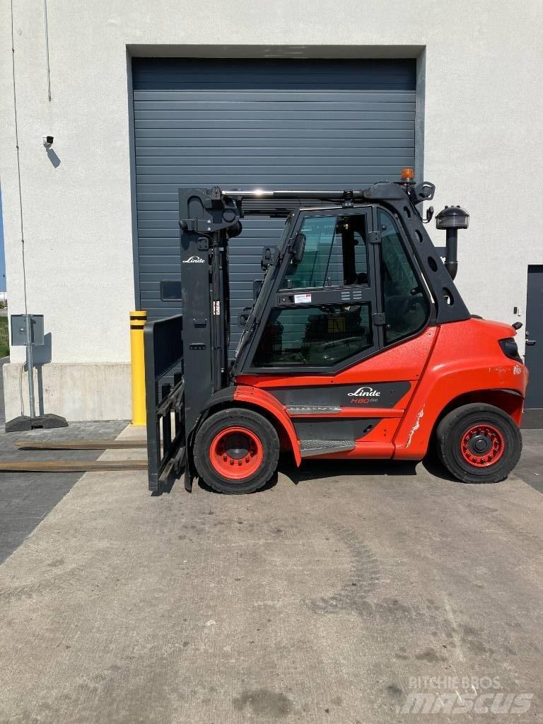 Linde H80D/396-03 Stivuitor diesel