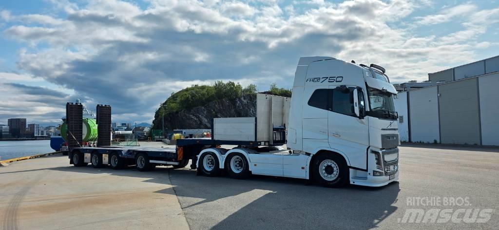 Volvo FH 16 750 Camioane platforma/prelata