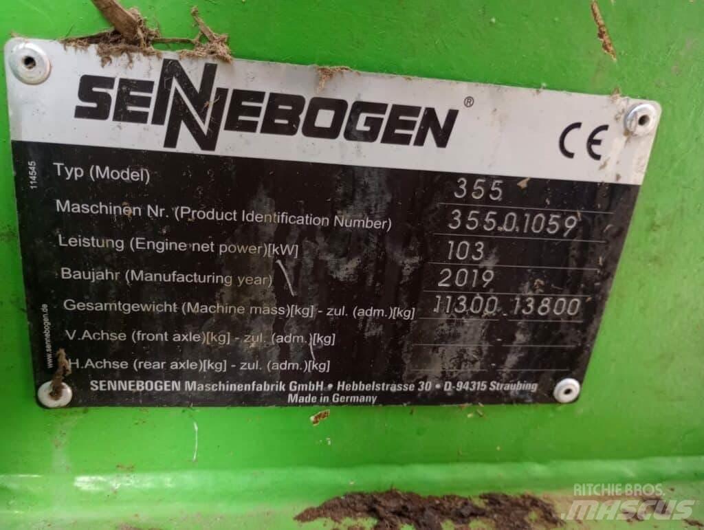 Sennebogen 355E Paleta de manipulare
