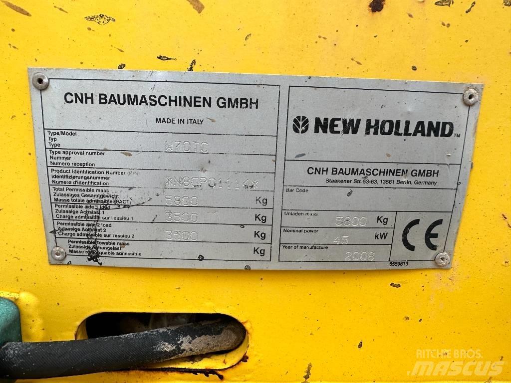New Holland W 70 TC Incarcator pe pneuri