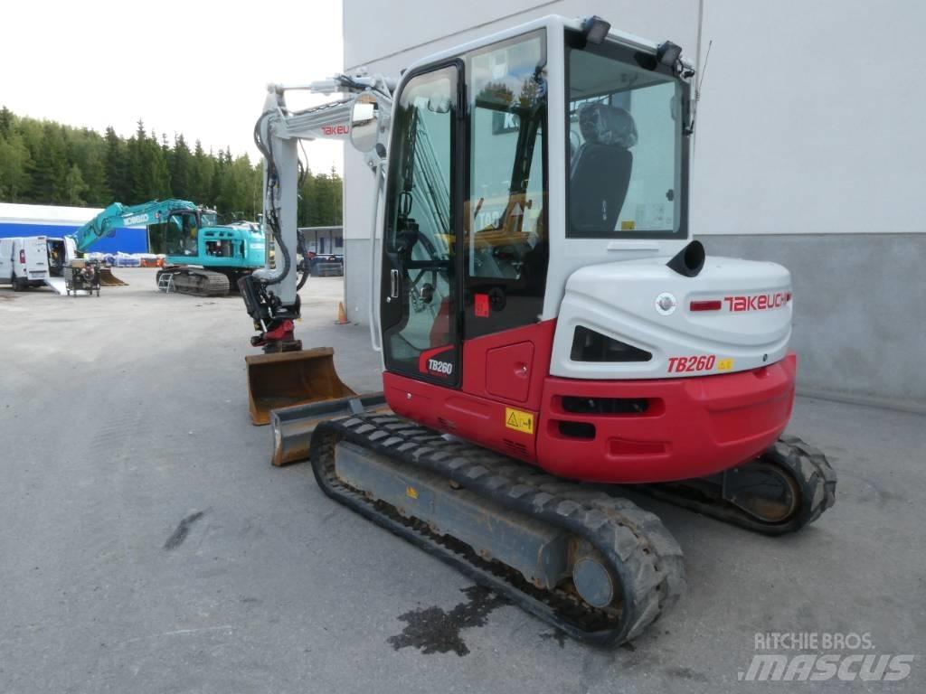 Takeuchi TB260 Mini excavatoare < 7t