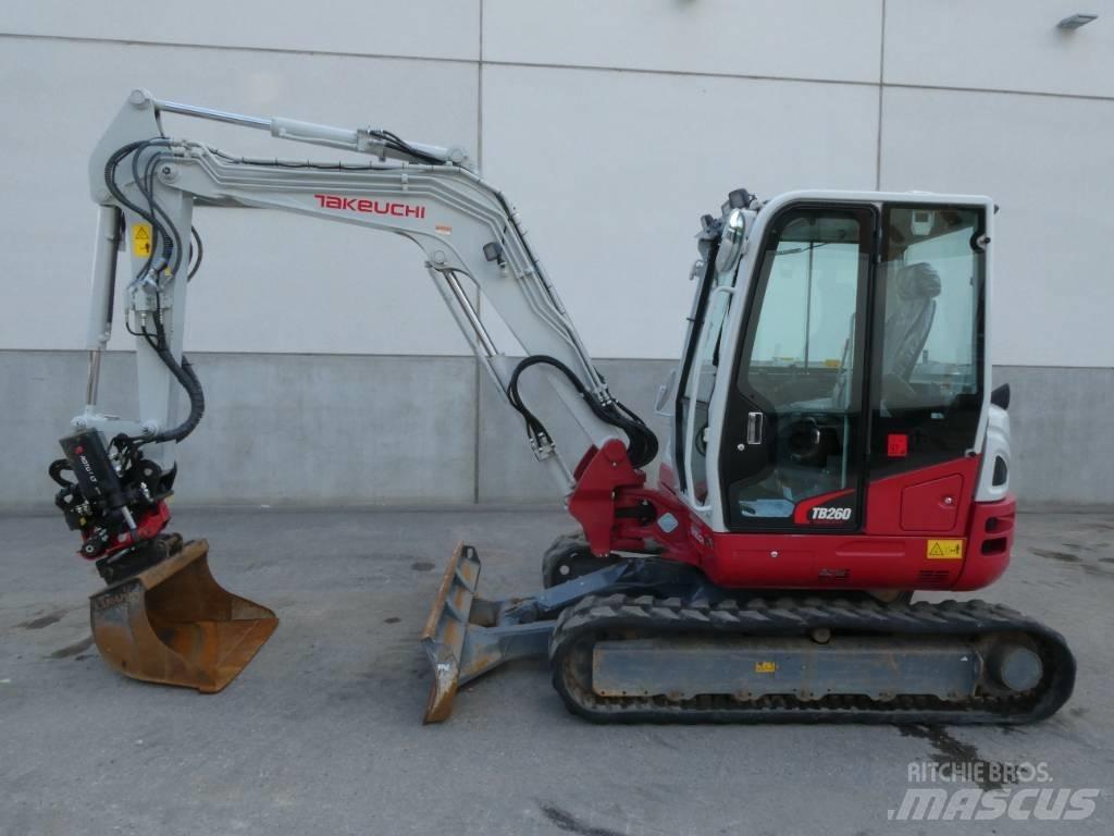 Takeuchi TB260 Mini excavatoare < 7t