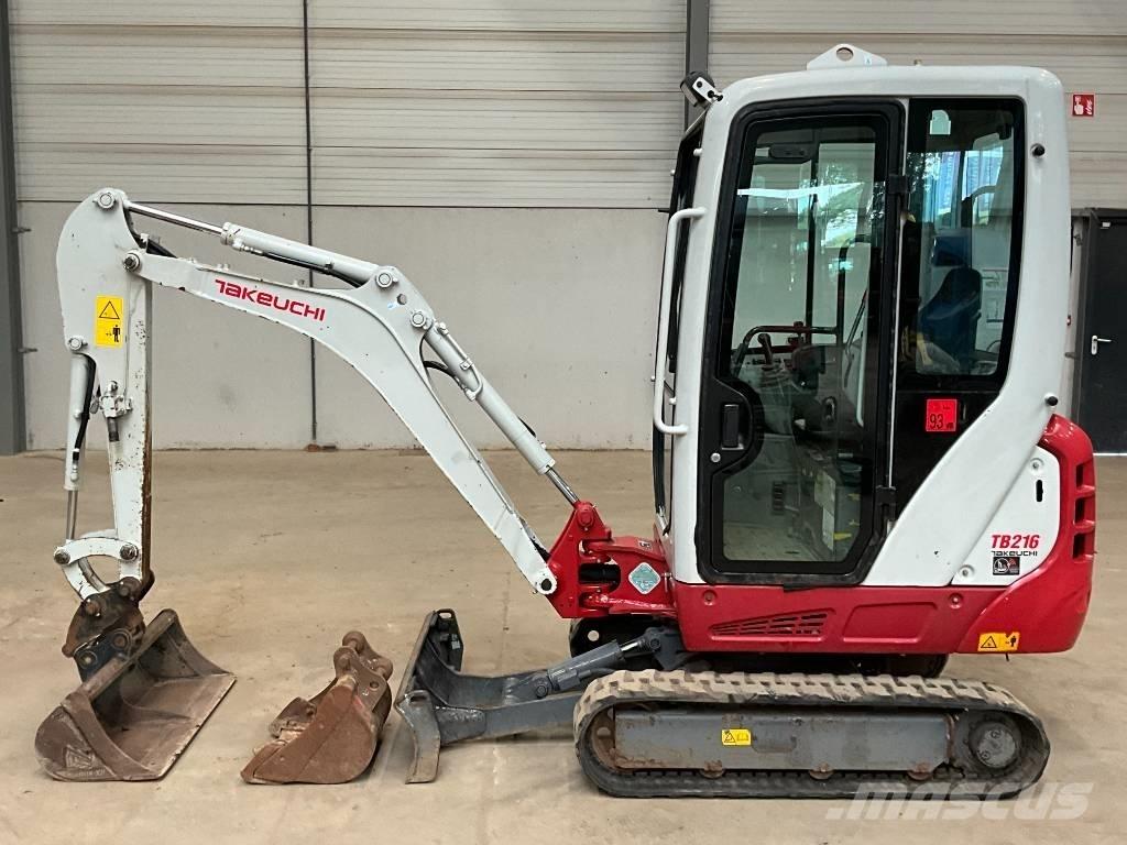 Takeuchi TB 216 Mini excavatoare < 7t