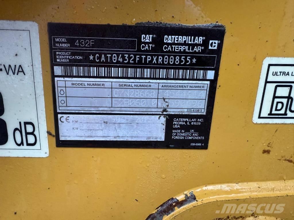 CAT 432 F Buldoexcavatoare