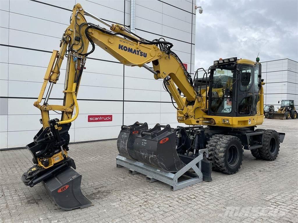 Komatsu PW118MR-11 Excavatoare cu roti
