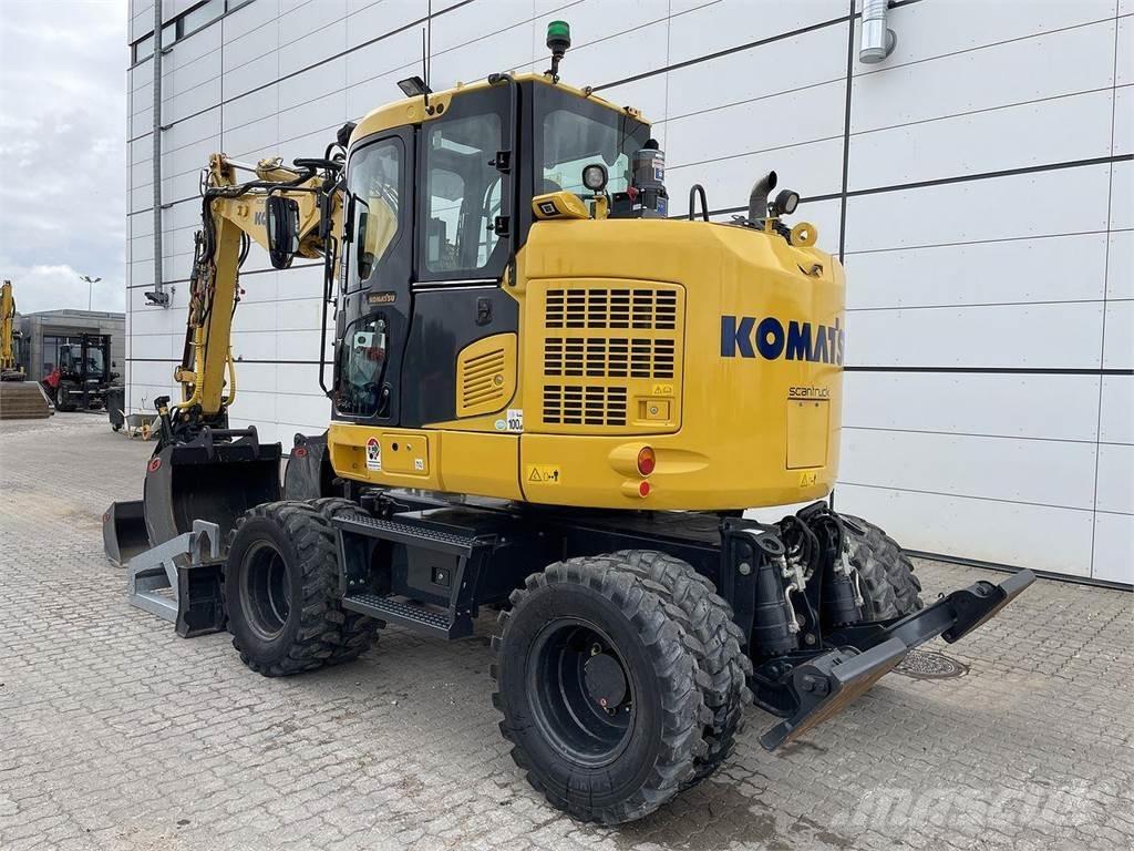 Komatsu PW118MR-11 Excavatoare cu roti