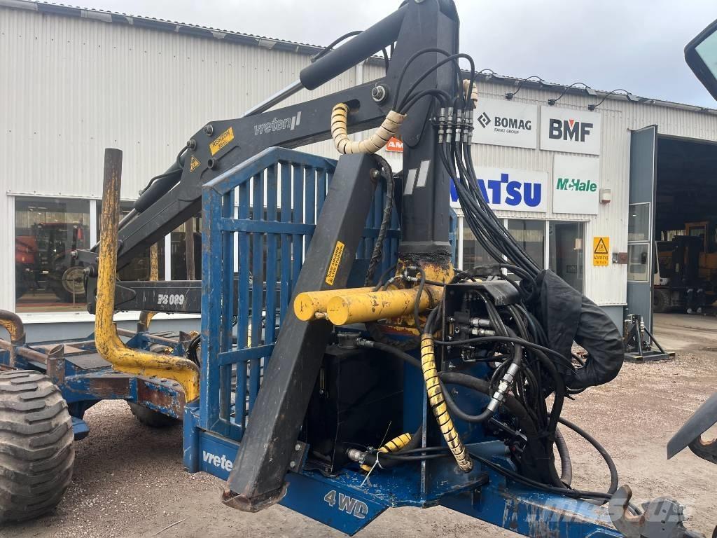 Vreten 1200 4wd Remorci forestiere