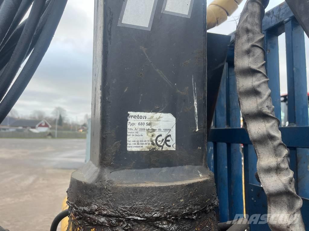 Vreten 1200 4wd Remorci forestiere