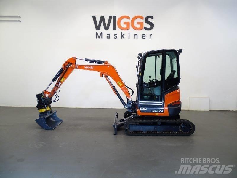 Kubota U 27-4 Mini excavatoare < 7t
