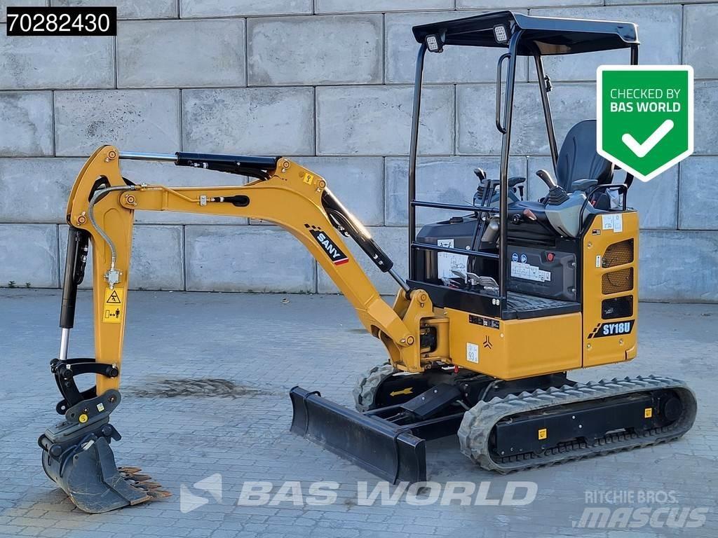 Sany SY18U Mini excavatoare < 7t