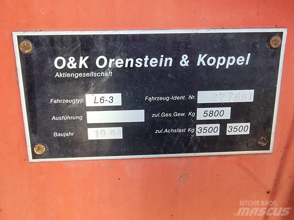 O&K L 6 Incarcator pe pneuri