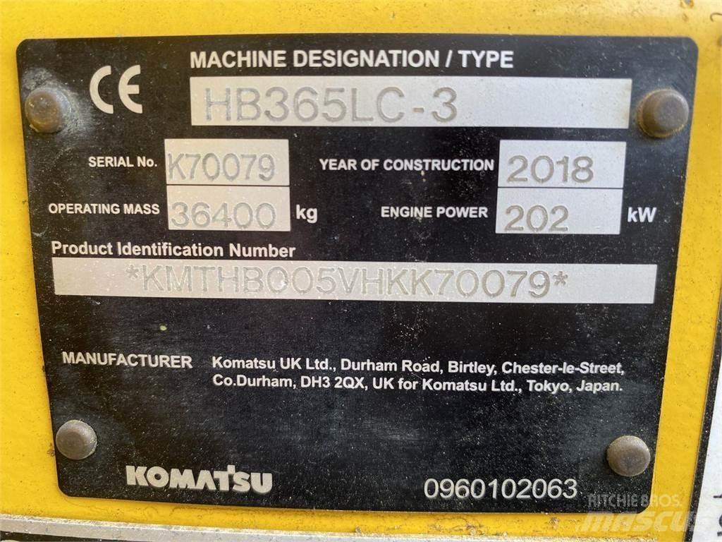 Komatsu HB365LC-3 Excavatoare pe șenile
