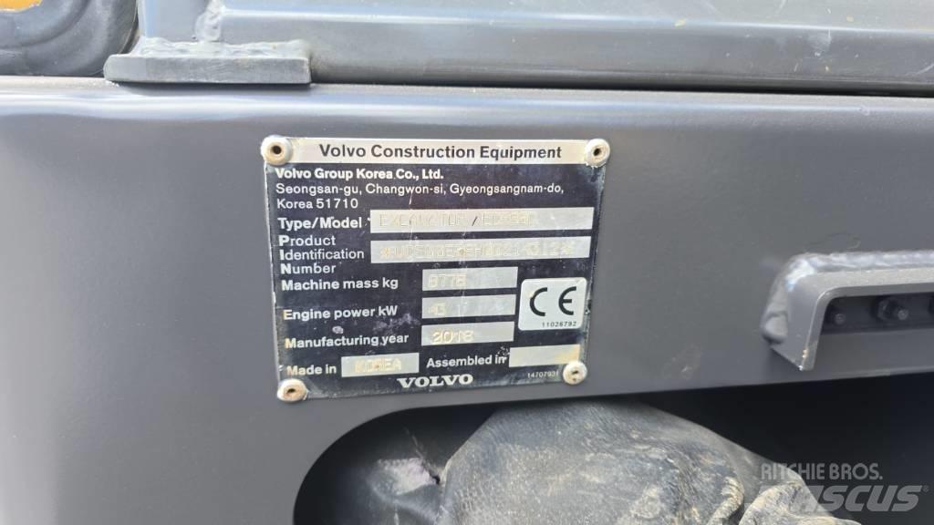 Volvo ECR 88 D Excavatoare 7t - 12t