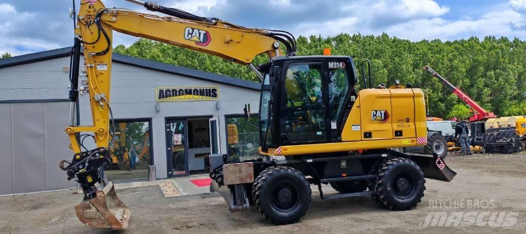 CAT 314 Excavatoare cu roti