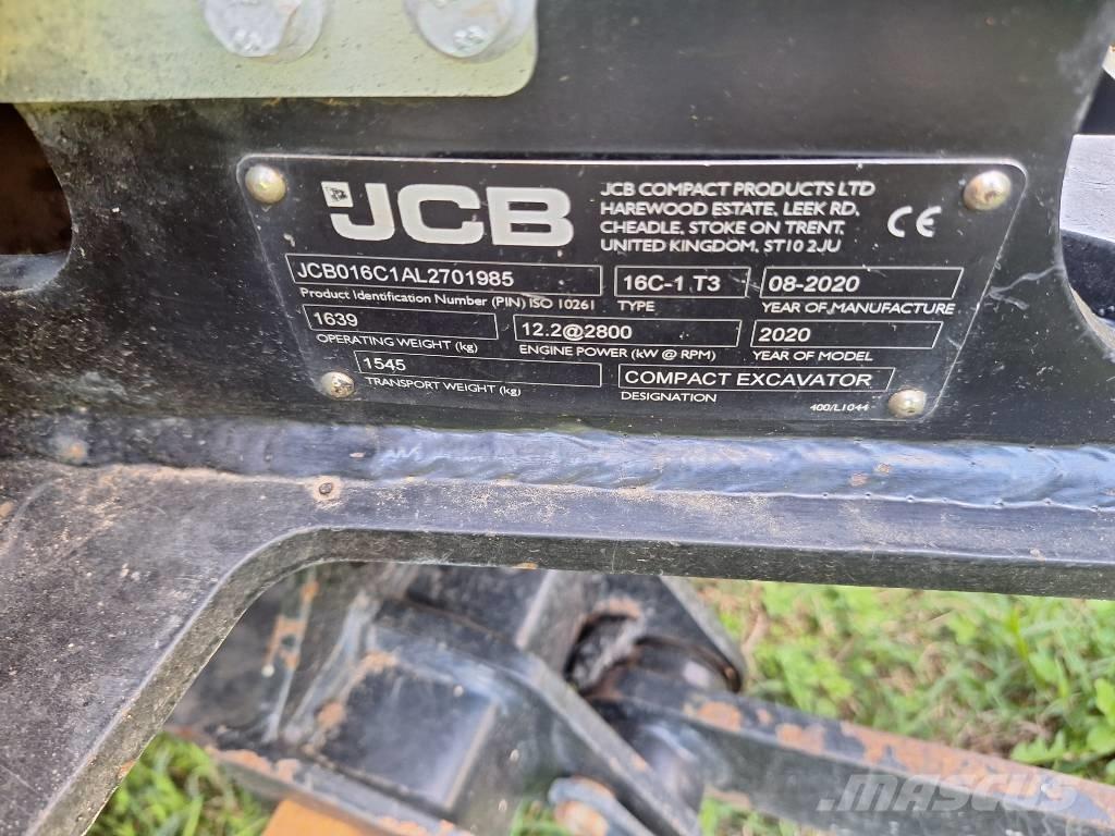 JCB 16 C-1 Mini excavatoare < 7t
