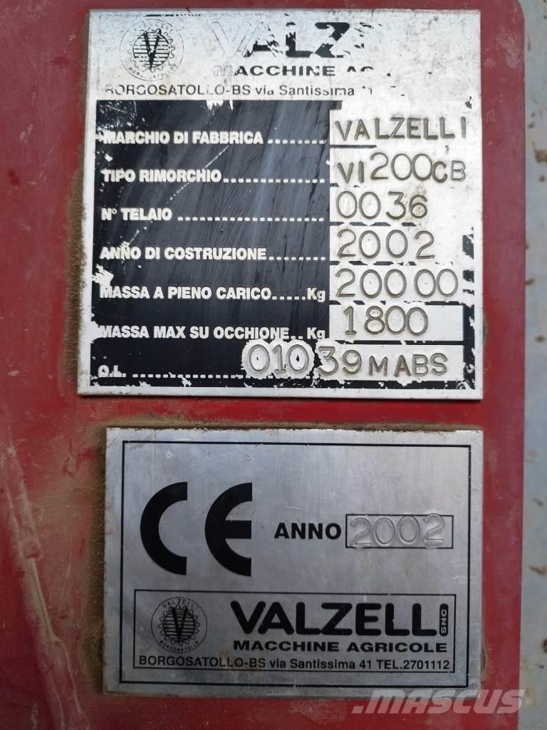  Valzelli 200 cb Alte remorci
