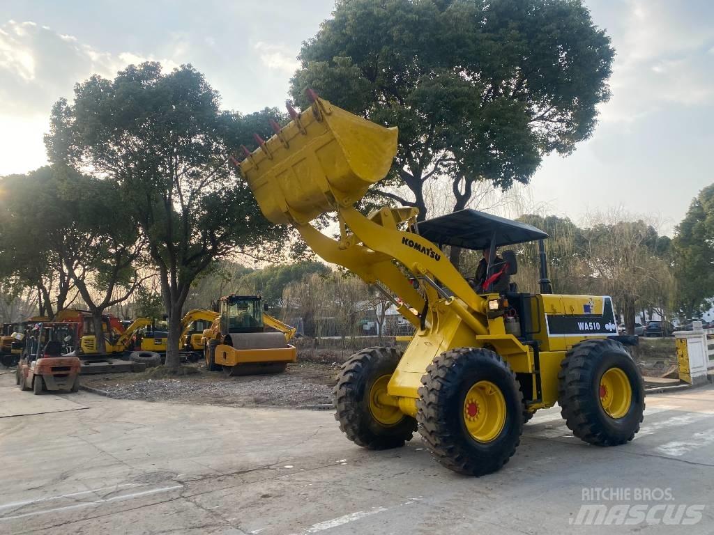 Komatsu WA 510 Incarcator pe pneuri