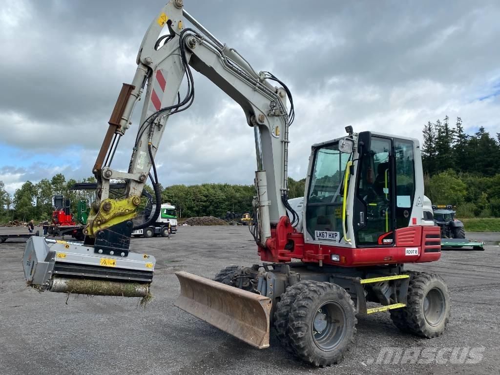 Takeuchi TB 295 W Excavatoare cu roti