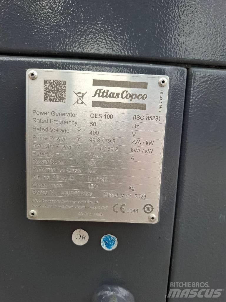 Atlas Copco QES 100 Generatoare Diesel