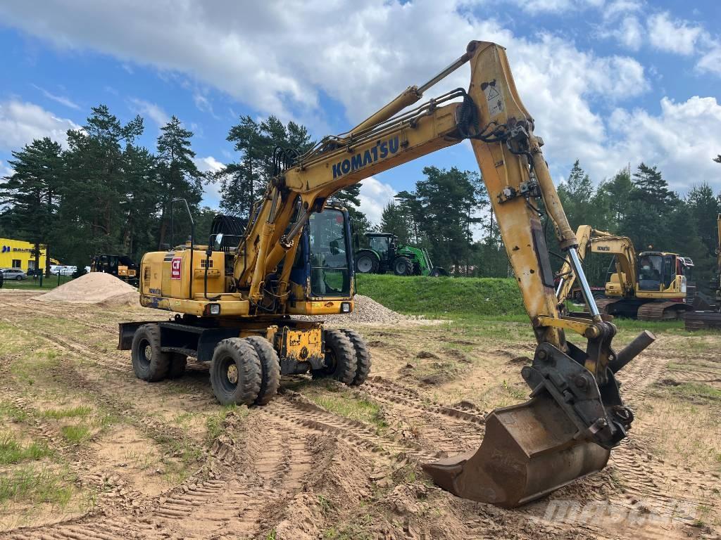Komatsu PW 160 ES-7K Excavatoare cu roti