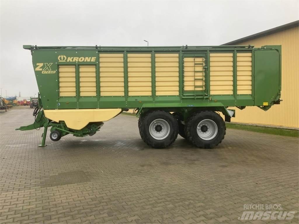 Krone ZX470GD Remorci cu autoîncarcare