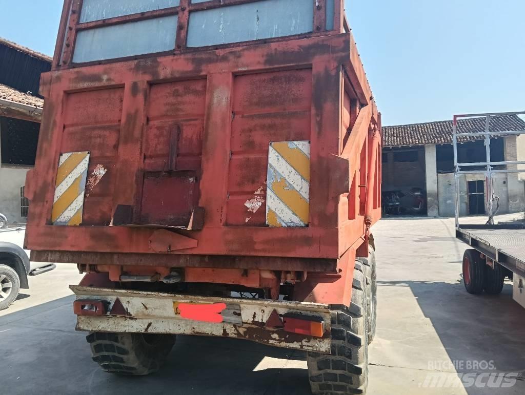 Casella 2 assi Remorci rabatabile