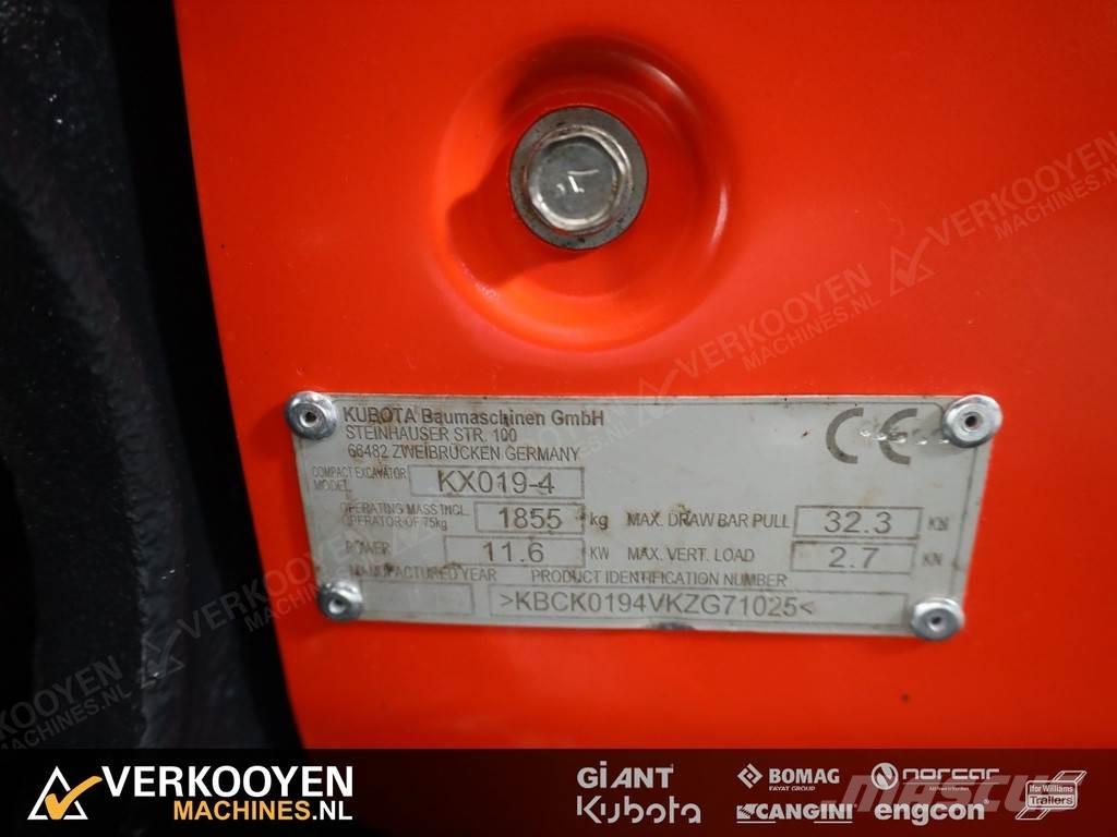 Kubota KX019-4 Mini excavatoare < 7t