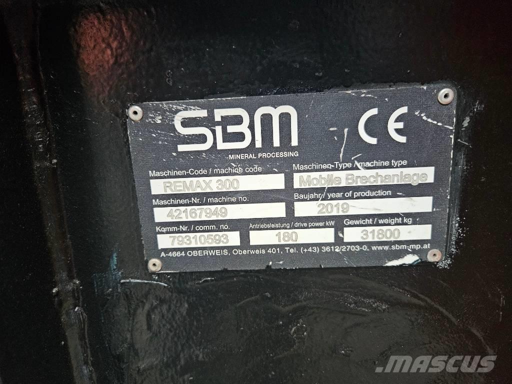 SBM Remax 300 Concasoare mobile