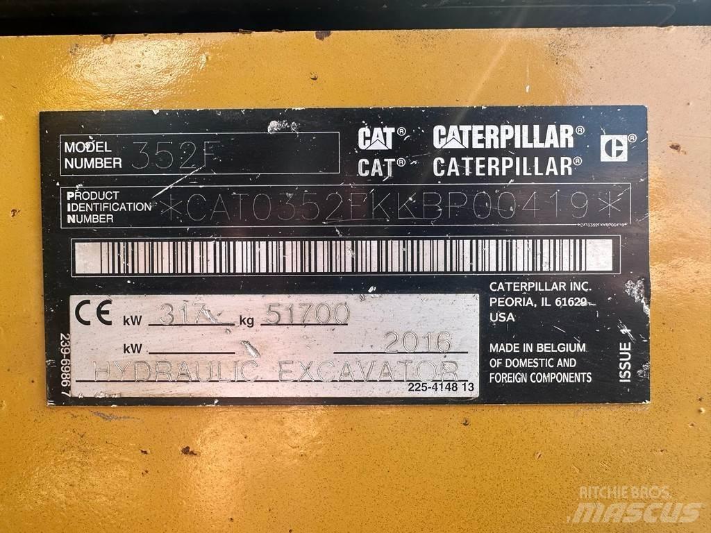 CAT 352F Excavatoare pe șenile
