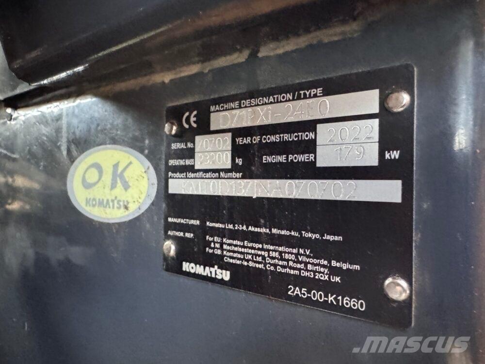 Komatsu D71 PXi-24EO Buldozere pe senile