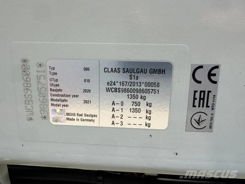 CLAAS Liner 2700 Combina