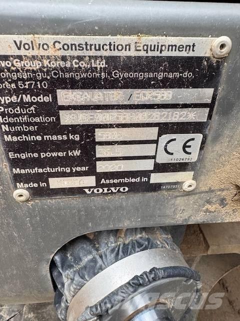 Volvo ECR58D Mini excavatoare < 7t