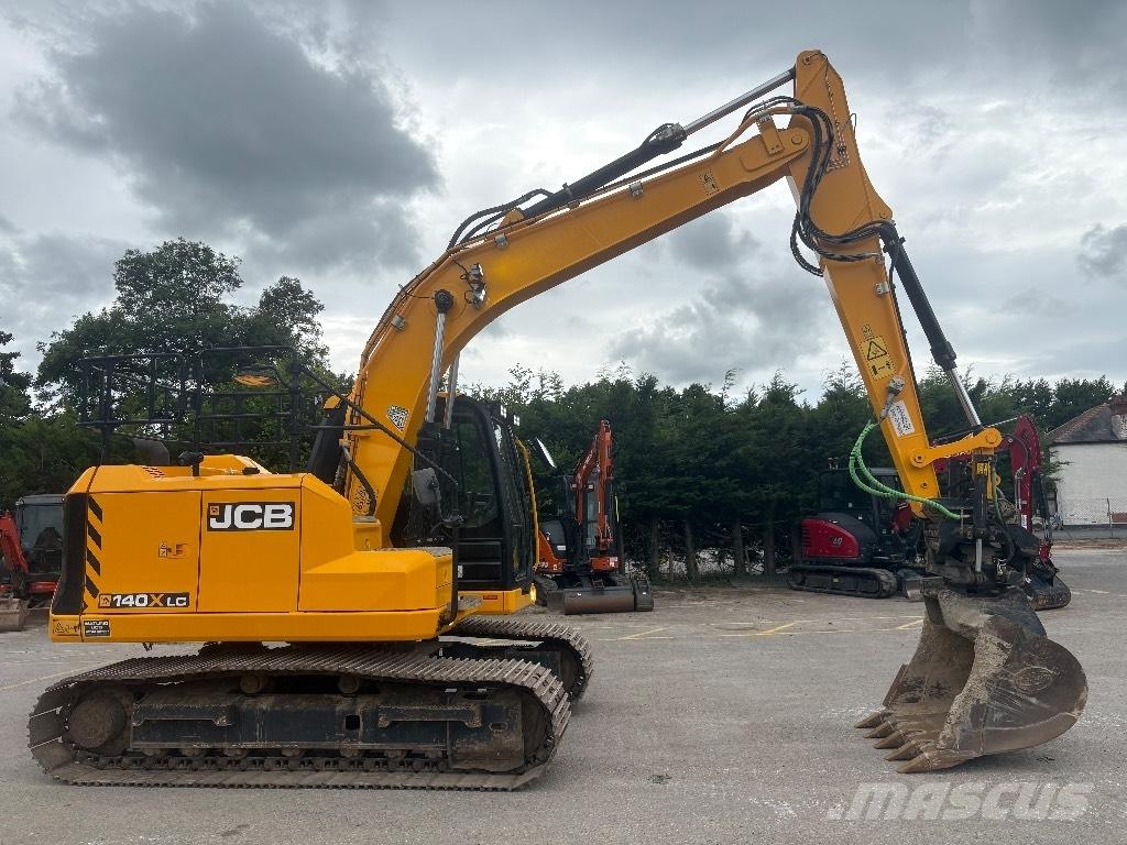 JCB 140X Steelwrist Excavatoare pe șenile

