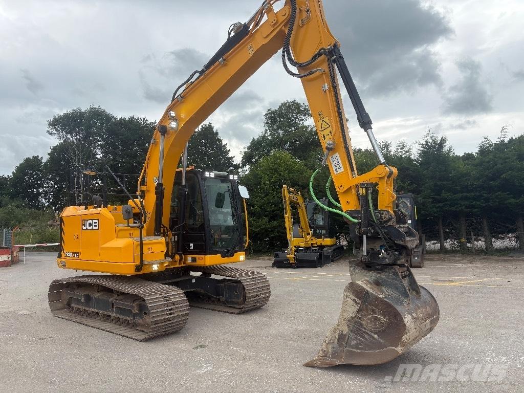 JCB 140X Steelwrist Excavatoare pe șenile
