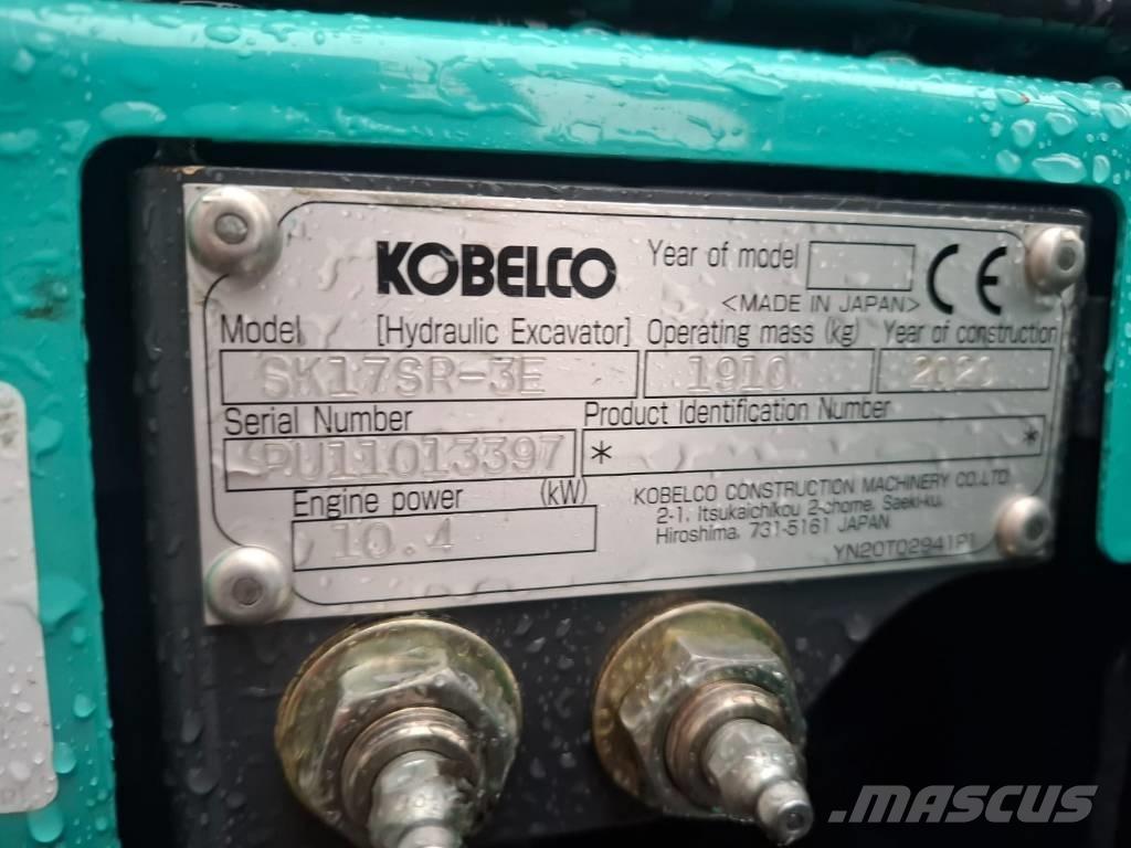 Kobelco SK 17 SR-3E Mini excavatoare < 7t