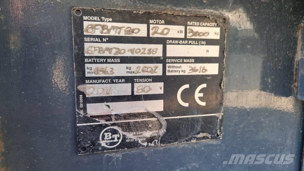 Toyota 8 FBMT 30 Stivuitor electric