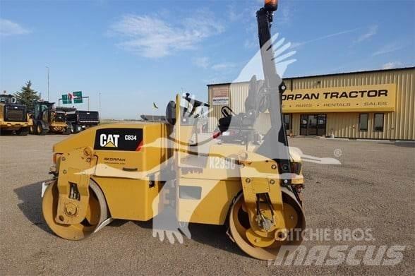 CAT CB34 Compactoare monocilindrice