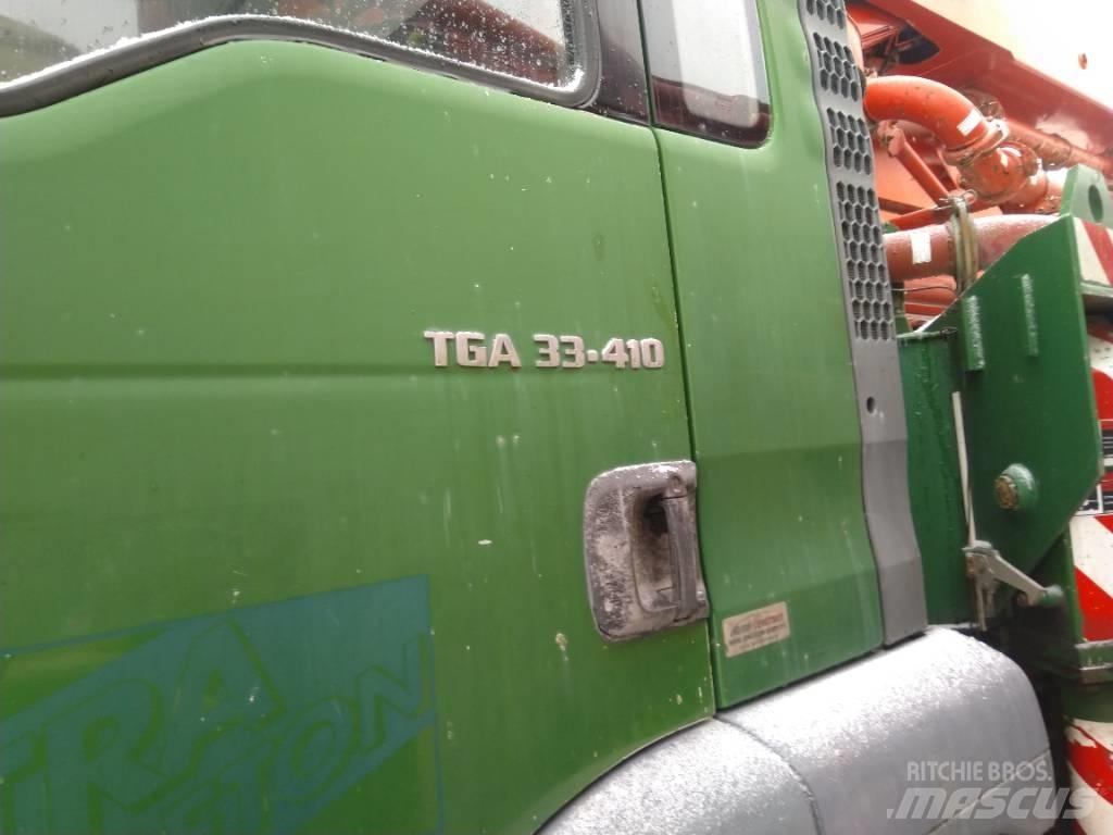 MAN TGA 33.410 Pompa pentru beton